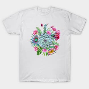 Succulents garden T-Shirt